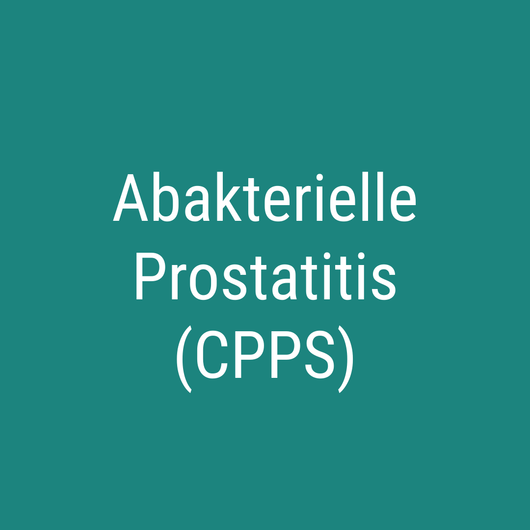 Abakterielle Prostatitis (CPPS)