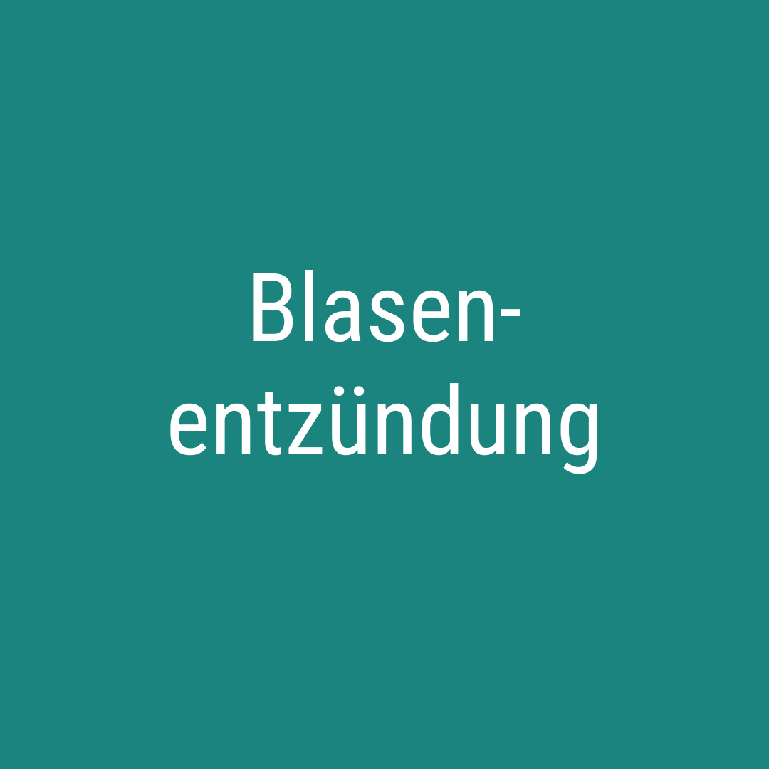Blasenentzündung