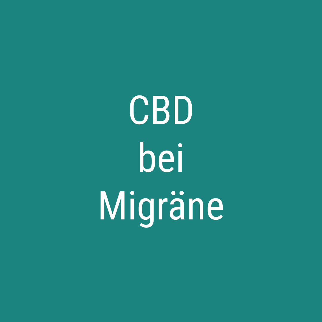 CBD bei Migräne