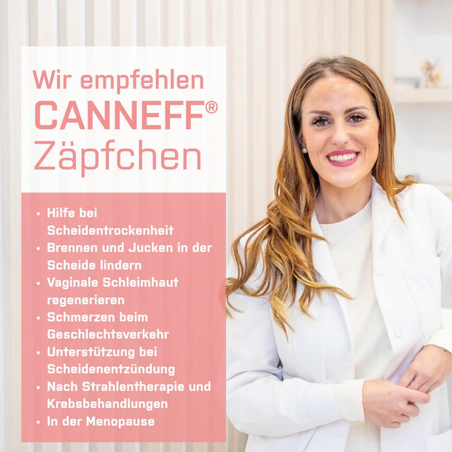 CANNEFF VAG SUP Zaepfchen empfohlen