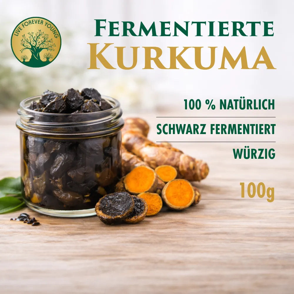 Fermentierte Kurkuma