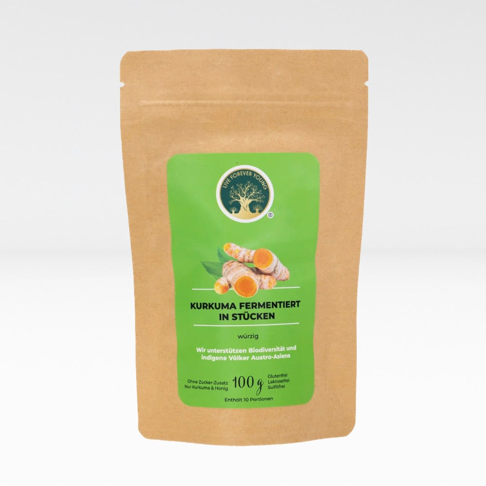 Fermented turmeric