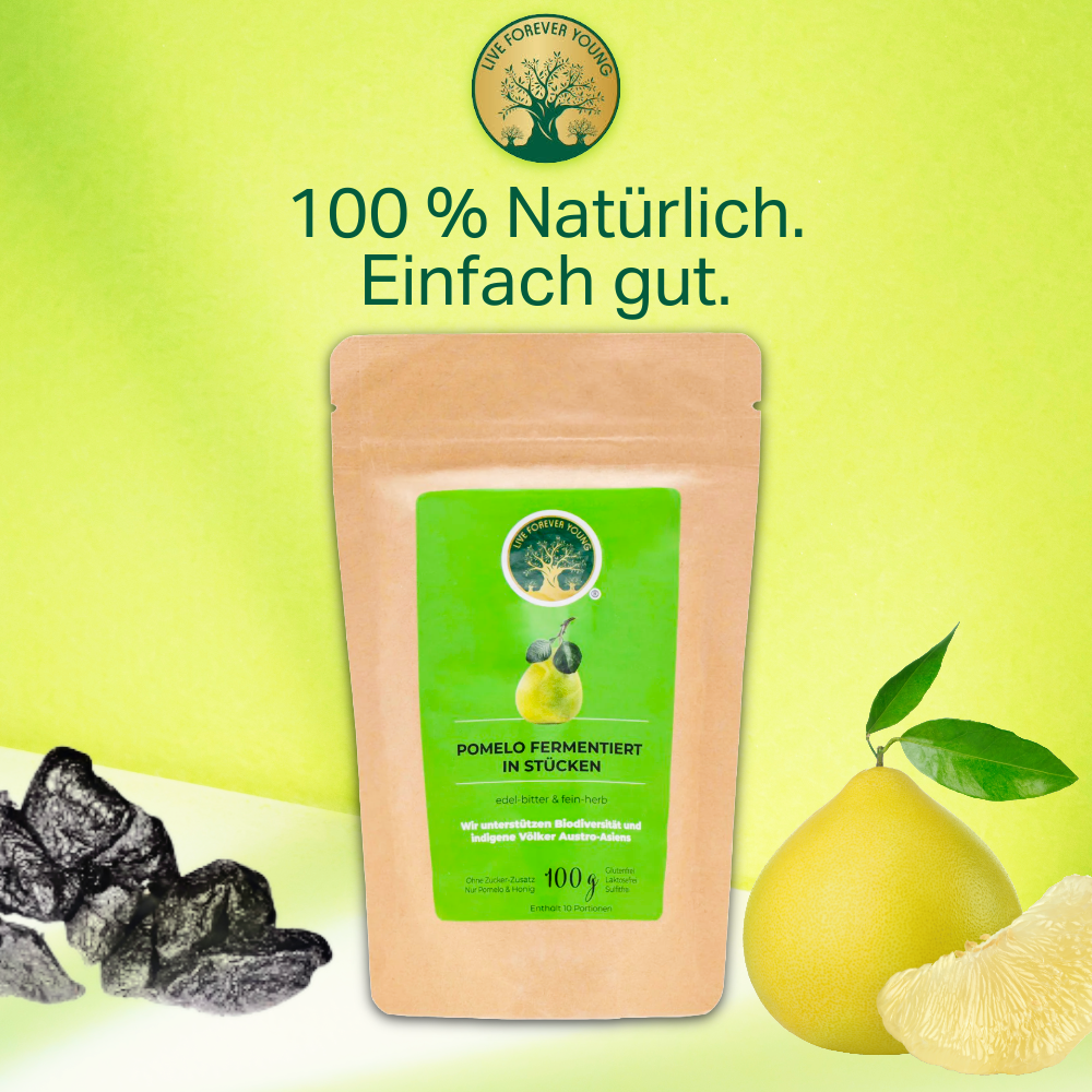 Pomelo fermentiert