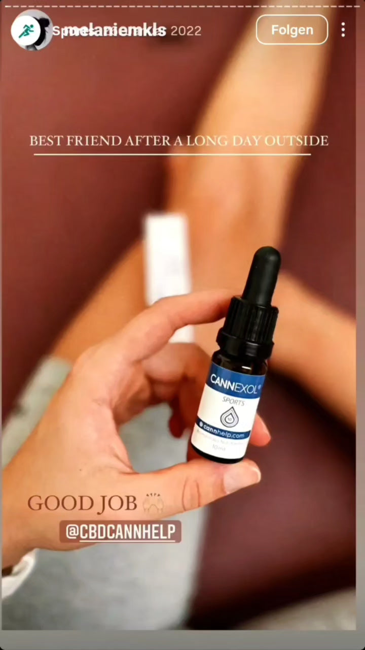 CANNEXOL-SPORTS CBD Öl für SportlerInnen