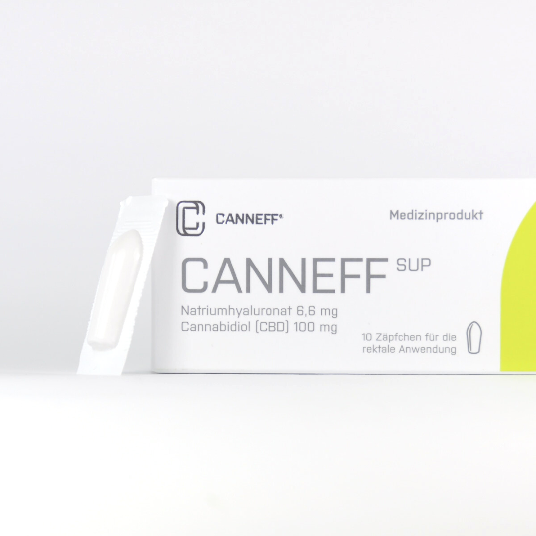 CANNEFF SUP CBD Zäpfchen Hämorrhoiden Paket