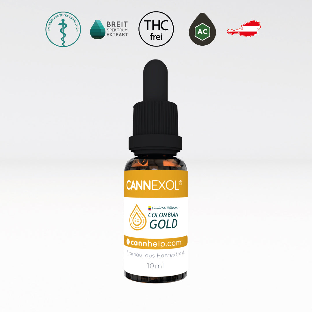CANNEXOL Colombian Gold 30% CBD Öl Paket