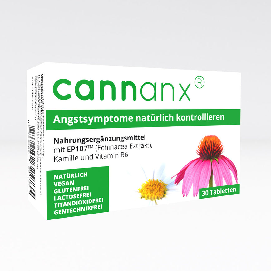 cannanx® Tabletten zur Kontrolle von Angstsymptomen